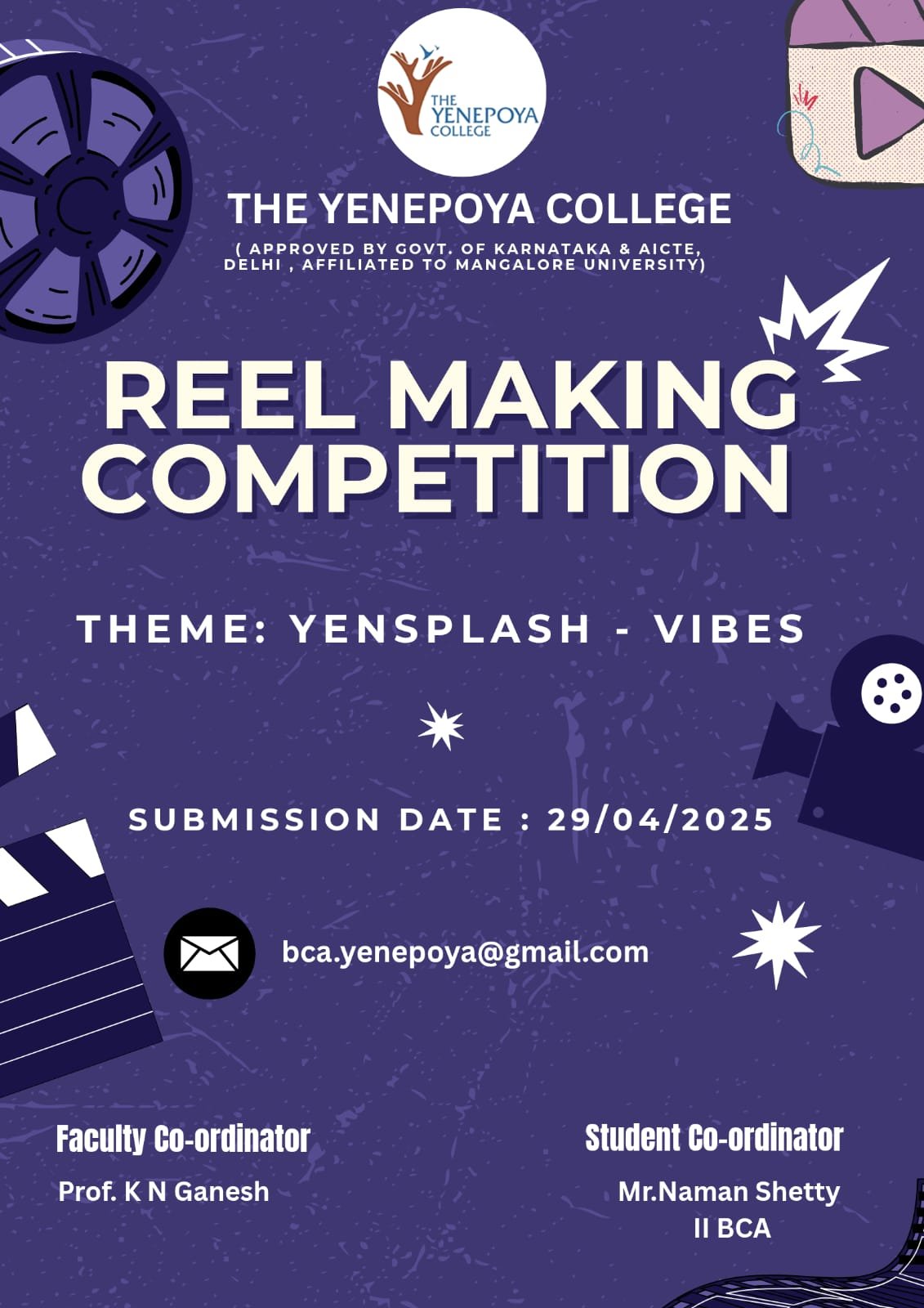 Reel Making Competition – Capturing Campus Spirit Through Creativity